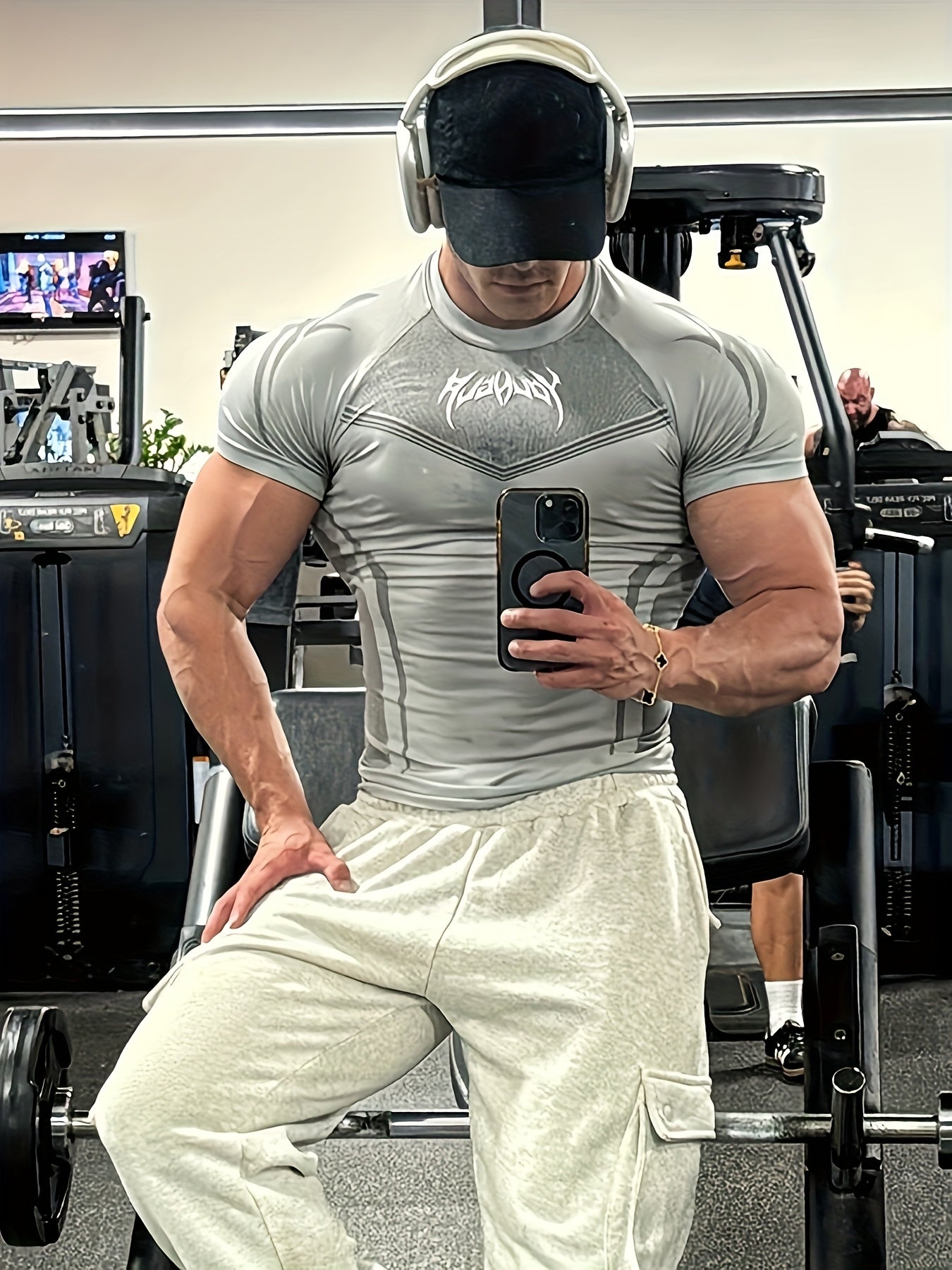 Men’s Quick-Dry Performance Gym T-Shirt