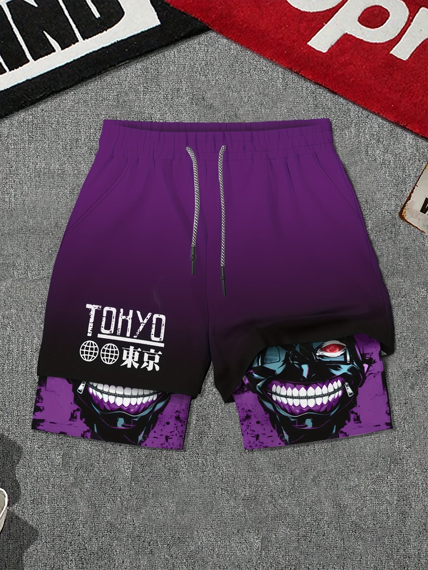 GeoFlex™ Men’s Graphic Basketball Shorts