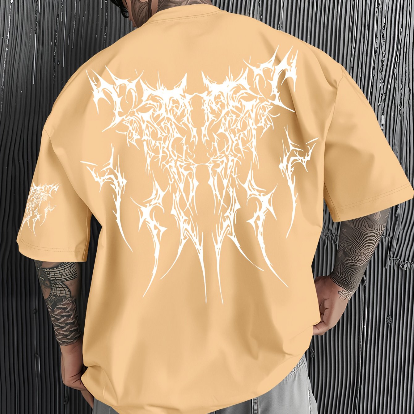 HardCoreEdge™ Men’s Oversize Graphic Tee