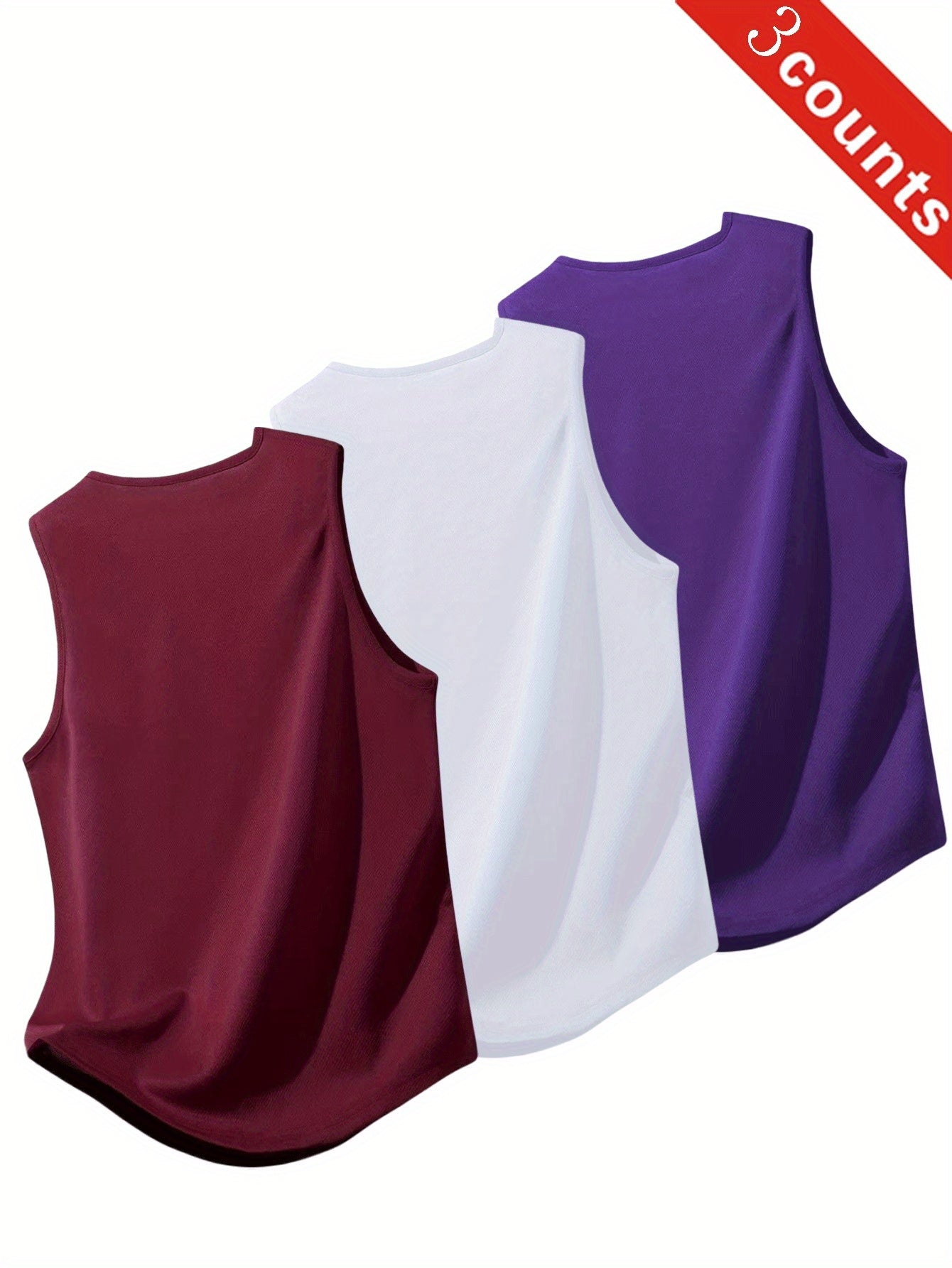 AlphaDry™ 3-Pack Men’s Performance Training Tanks