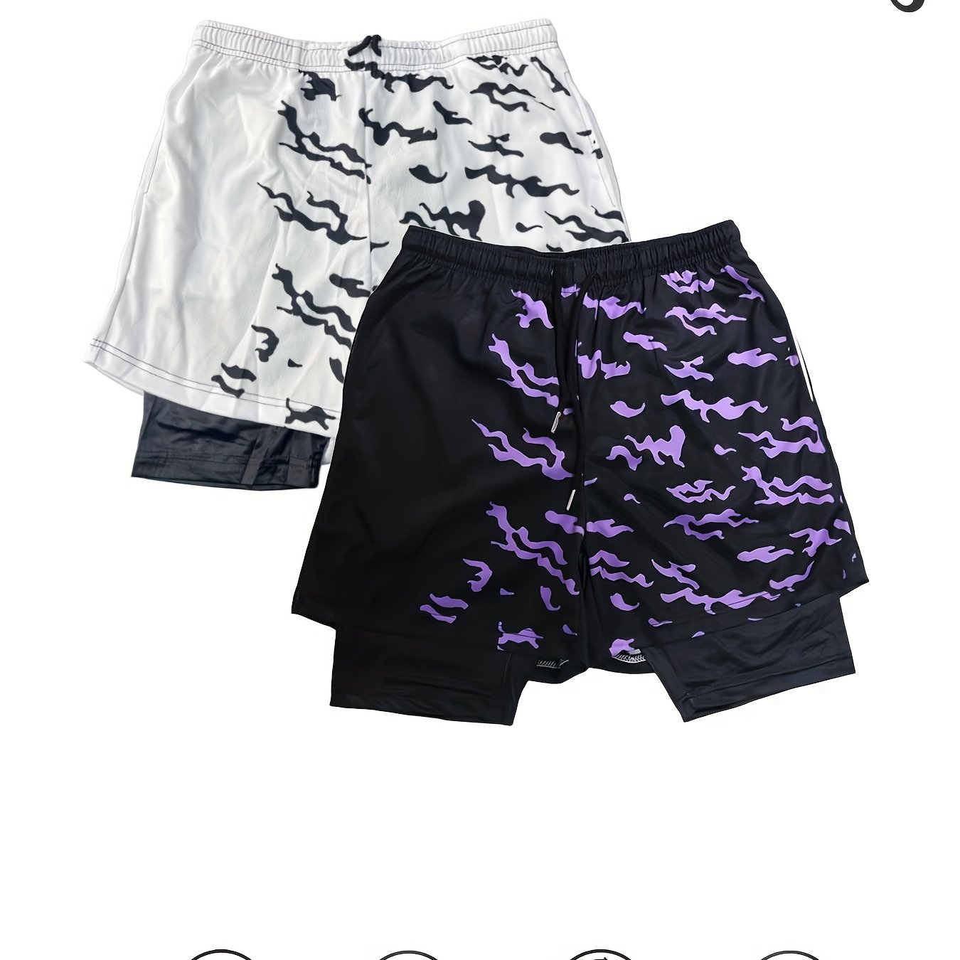 DualMotion™ Men’s Layered 2x Sports Shorts