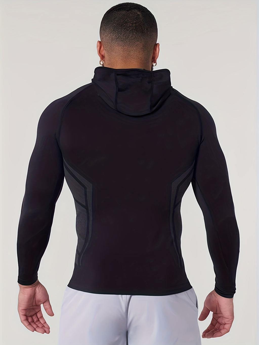 Men’s Hooded Long-Sleeve Performance Top