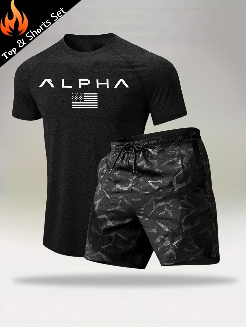 AlphaSport™ Men’s Quick-Dry Training Set